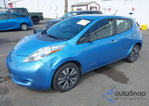 2013 Nissan Leaf Sl from USA, damaged, VIN 1N4AZ0CP8DC418674